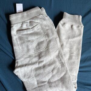 Todd Snyder x Champion Slim Jogger Sweat pant in heather fog medium $168